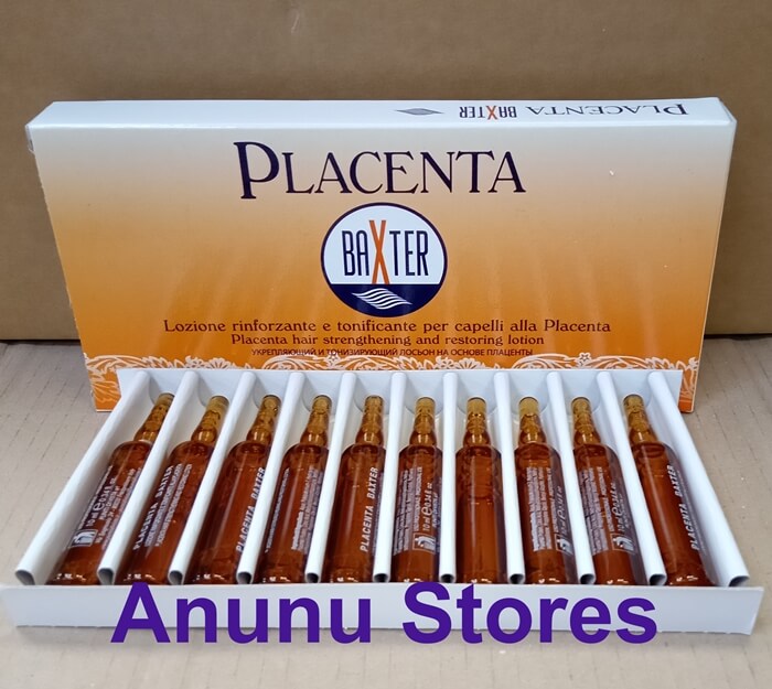 Baxter Placenta Hair Treatment Lotion - 10 x 10ml